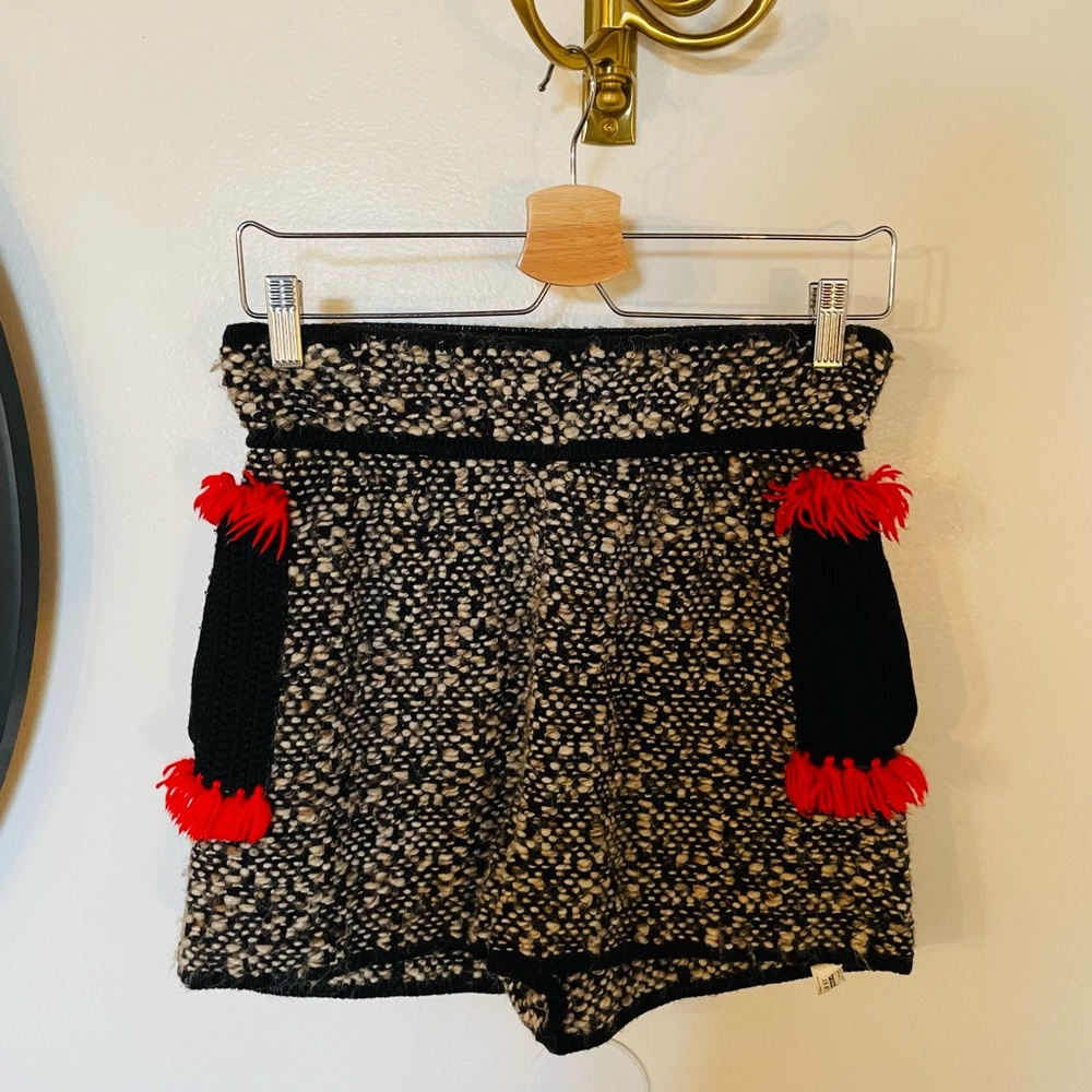 M by Missoni high wasted wool shorts